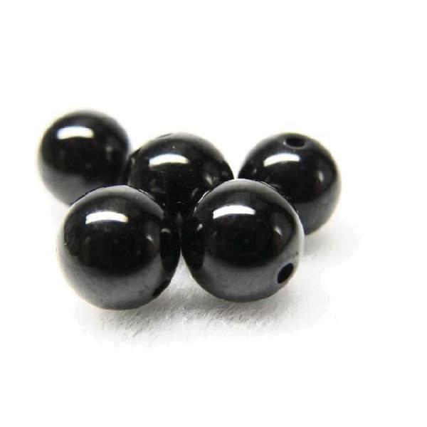 ブラックスピネル 6.0mm玉 1粒売り 天然石ビーズ 丸玉 バラ売り パワーストーン