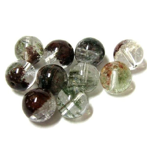 コケ入り水晶　パワーストーン コケ入り水晶パワーストーン