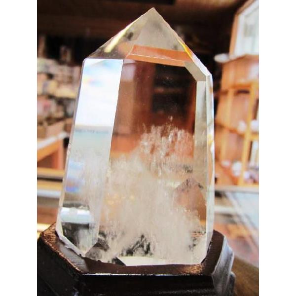 水晶ポイント台付 497 : luz - 通販 - Yahoo!ショッピング