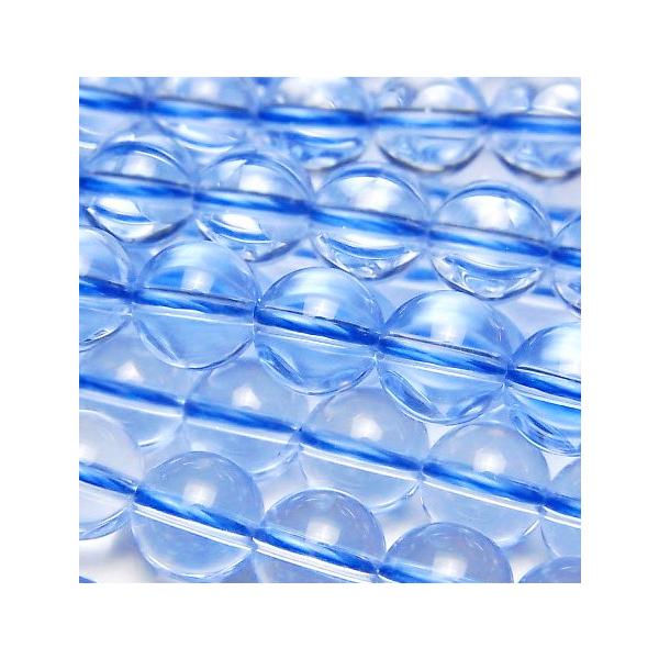 ブルークォーツ 8.0mm  ビーズ 1粒売り