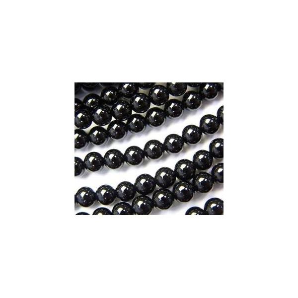 天然石ビーズ オニキス 4.0mm玉 1粒売り 丸玉 ばら売り ハンドメイド 手作り パーツ アクセサリー 素材 材料