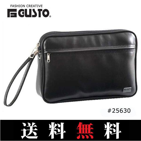 25630 メンズバッグ セカンドバッグ 黒 セカンドポーチ クラッチ