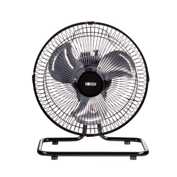 据置き型工業扇 CFF253DMA 広電 アルミ羽根 羽根径25cm 風量 3段階 アルミ コンパクト 扇風機 置き型 送風 室内 換気 ラウンドムーブ ブラック 工業扇 猛暑対策