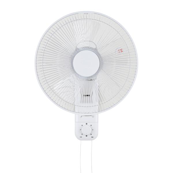 壁掛け扇風機 扇風機 壁掛 送風機 せんぷうき メカ式 引きひもタイプ 引き紐 紐 羽根 羽根30cm 風量3段階 換気 換気対策 省スペース 熱中症対策 熱中症 ホワイト