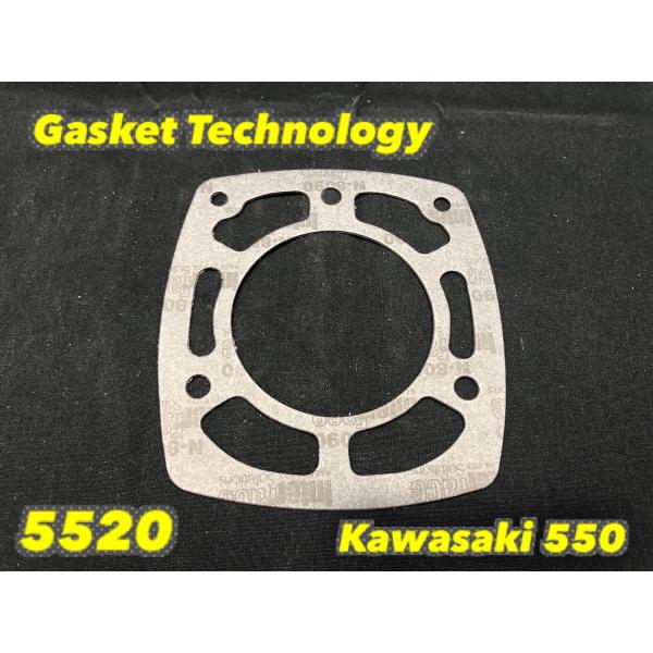 《5520》COMETIC KAWASAKI 550/550SX チャンバーガスケット 11009-3776 代替 カワサキ JETSKI