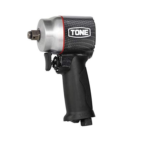 トネTONE エアーインパクトレンチショートタイプ・ブラックカーボン柄 