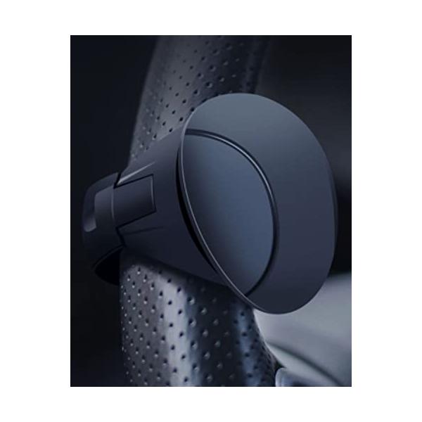 他サイト： ALEBANA ハンドルスピンナー MADURO掲載商品 運転が楽に ハイエース トラック にも対応 工具不要 2種の専用緩衝材入り ブラックの商品画像