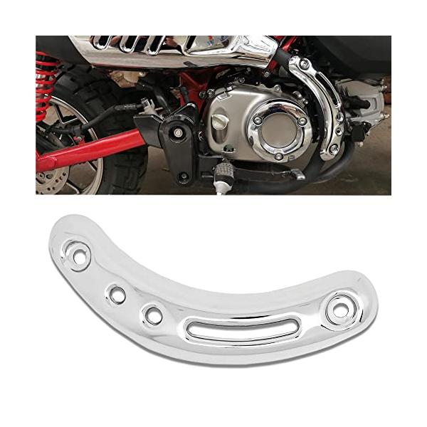 適合車種ホンダ モンキー 125 Z125 2019-2024 全車種 JB02/JB03・問題点 ご存じのように、オリジナルのマフラーパイプカバーの半分がマットブラックで、半分がクロームという変な色です。・特徴マットブラックのカバーに合わ...