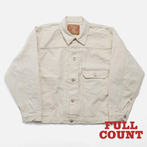 FULLCOUNT フルカウント 2107EC Type1 Ecru Denim Jacket 13.7oz One Wash エクリュデニムジャケット ファースト ジージャン ワンウォッシュ