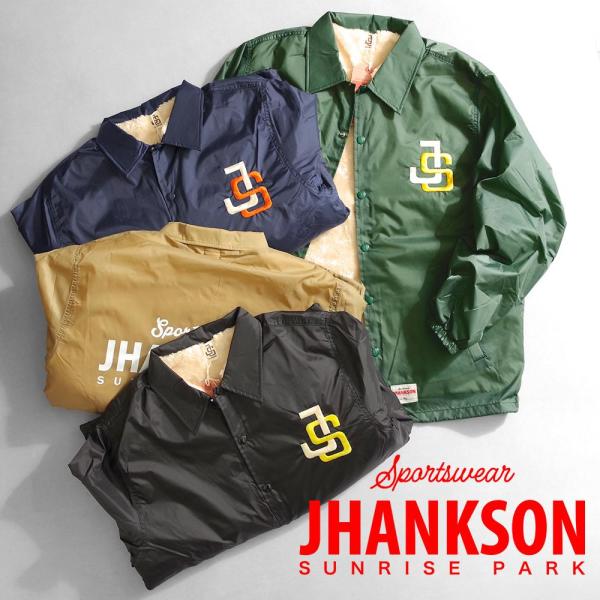 JHANKSON ジャンクソン　コーチジャケット lymeondish_jhajswjkt