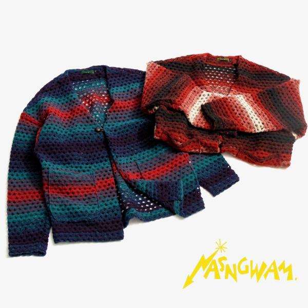 Nasngwam（ナスングワム） ZIGGY CARDIGAN ジギーカーディガン
