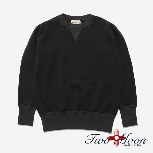 TWO MOON トゥームーン 92022 SEASON COLOR 2TONE LOOPWHEEL FLATSEAMER SWEATSHIRT Double V Gusset