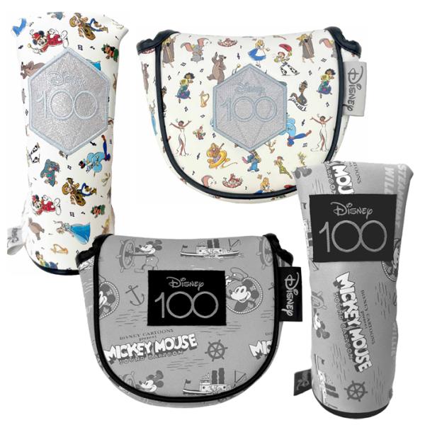 Disney ディズニー100周年 パターカバー ピン型・マレット型 D100