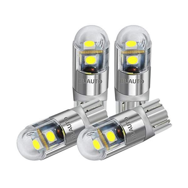 Bliauto T10 Led ホワイト 爆光 ポジションランプ 絶品 W5w ルームランプ ウエッジ球 車検対応 車用 ナンバー灯 30