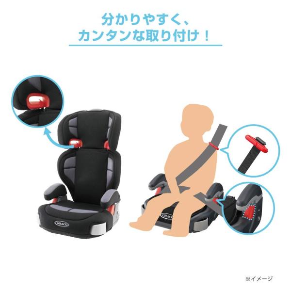 Graco 最安値に挑戦 グレコ ジュニアシート ジュニアプラス メトロポリタンgr 3歳頃からロングユース