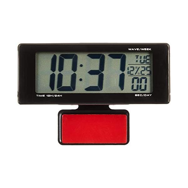 セイワ Seiwa 車用 時計 ライト電波クロック W690 期間限定の激安セール 電池タイプ ブルーled