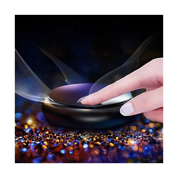 Aokway車 芳香剤 Ufo 男性と女性のための車の香水 クリスマス プレゼント ストアー ブラック