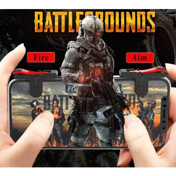 Newseego Pubg Mobile 激安 激安特価 送料無料 荒野行動 コントローラー スマホ用 スマホゲームハンドル 射撃ボタ 移動操作用パッド ゲームパッド
