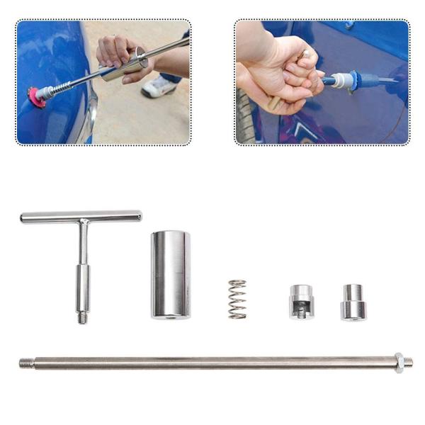 Bluecookie Jp デントリペアツール 車へこみ修理 Tバー スライドハンマー 在庫あり 28本セット 引っ張り工具 Diy修理工具 板金工具