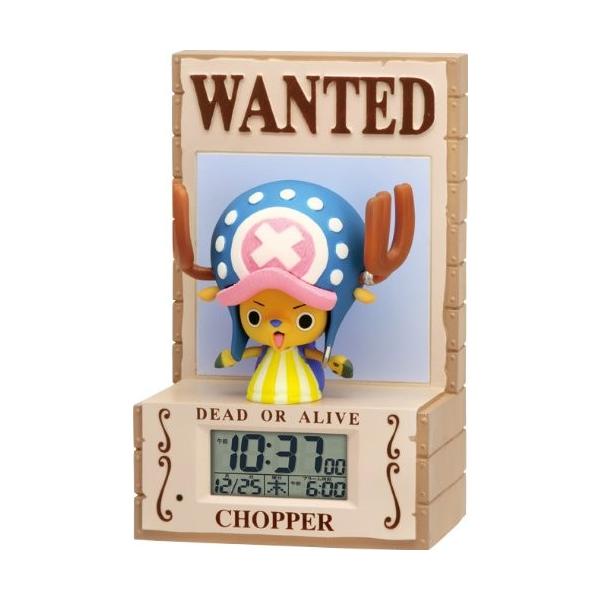 誕生日 お祝い One Piece トニー チョッパー 新世界バージョン 3d音声目覚し時計 8rda57rh04