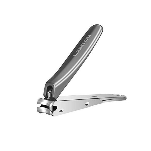 Lxmtou 爪切り つめきり ステンレス製 おしゃれ 爪やすり キャッチャー付き 高級 飛び散り防止