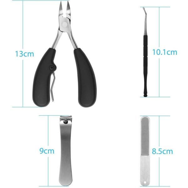 爪切り ニッパー爪切り 爪やすり ゾンデ 足用爪切り ステンレス製爪切りセット 甘皮ケアツール 収納ケース付き 母の日 贈り物