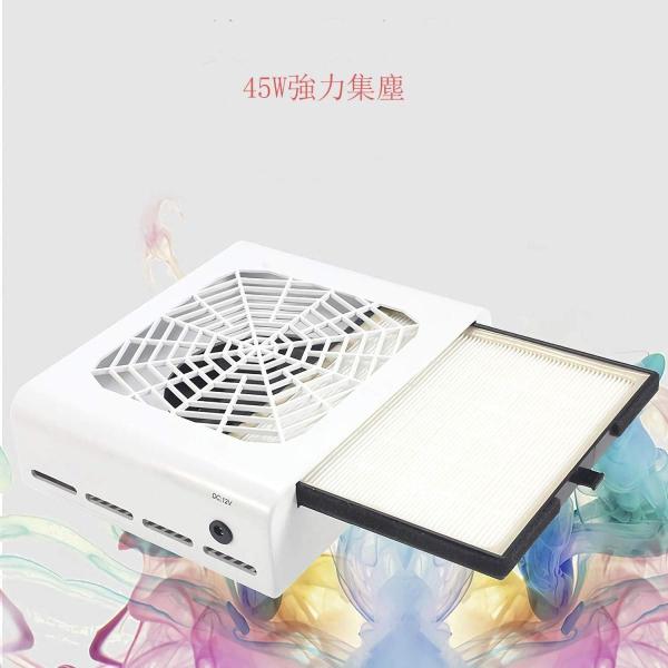 新商品 最新版 ネイルダスト 集塵機 ジェルネイル ネイル機器 2つの風速は調整可能 45w低騒音 ハイパワー 110v ネイルケア用