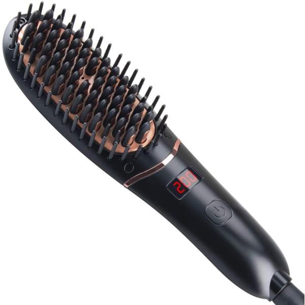 ストレートヒートブラシreak ミニストレート ブラシ ストレート ヘアアイロン マイナスイオン くし型アイロン 電熱ヘアブラシ ヘアストレ Prettyfunnyballoons Com