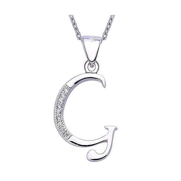 Viki Lynn 送料無料 当日発送可能 アルファベットネックレス イニシャルg ギフトボックス付き