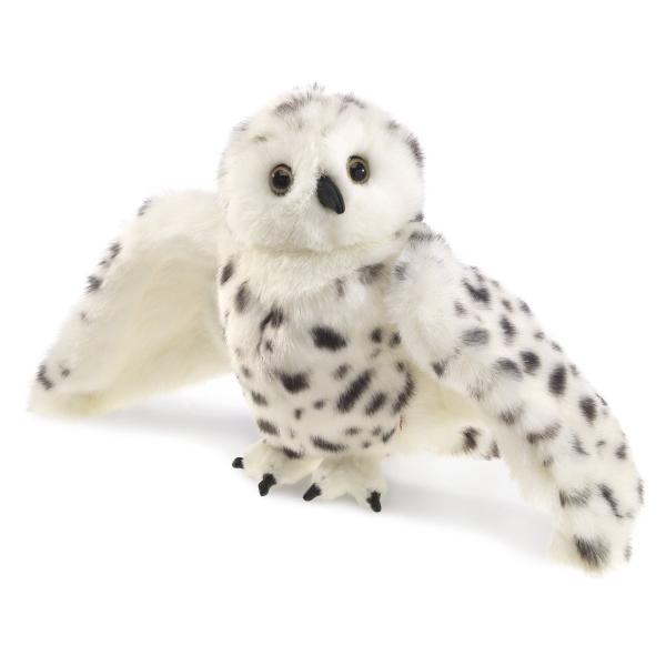 シロフクロウ ハンドパペット 割り引き
