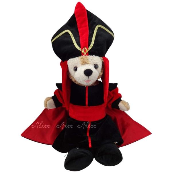 テディベア通販アリス ダッフィー 服 コスチューム アラジンと魔法のランプ ジャファー ハロウィン 本体無 S