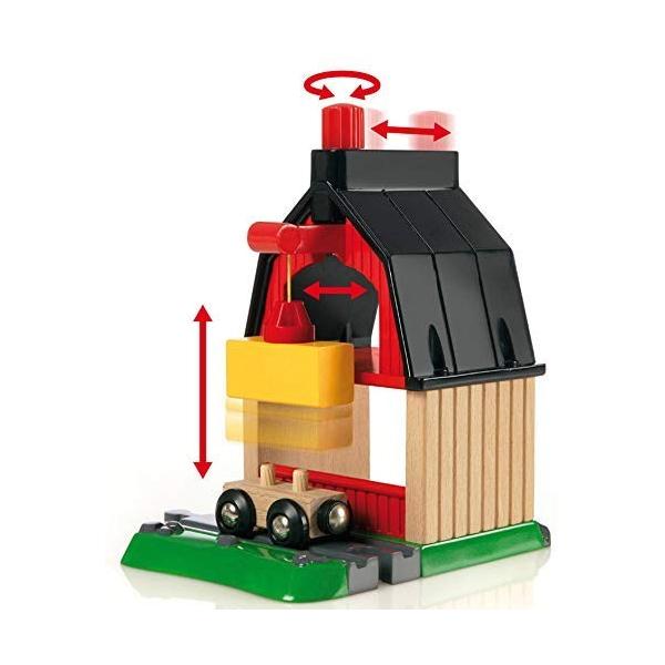 Brio ブリオ 送料無料 一部地域を除く World ファームレールセット 木製レール おもちゃ