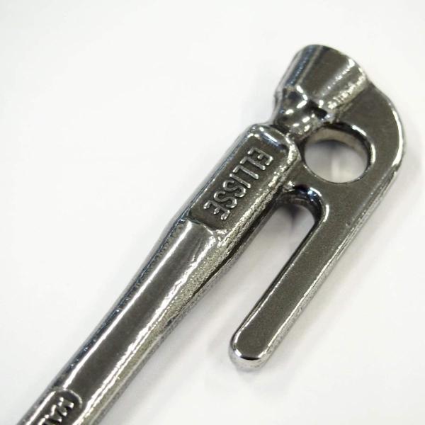 エリッゼ Ellisse ステンレス 鍛造ペグ 返品交換不可 エリッゼステーク 28cm 6本セット Japan In Made Mk 280st