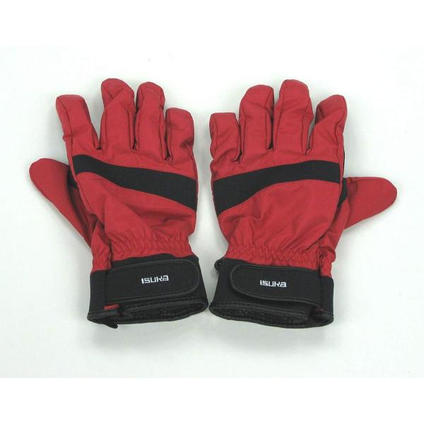 スーパーセール イスカ Isuka ウェザーテック レイングローブ レッド L