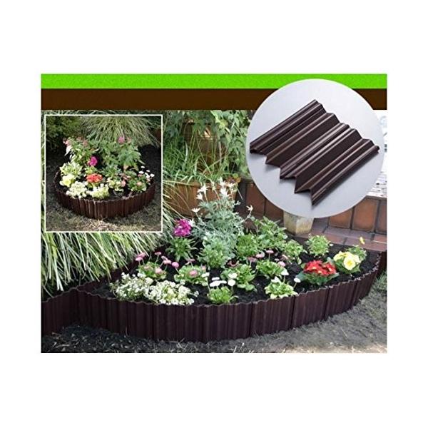 スマイルキッズ Smile Kids ガーデンフェンス 60枚入 Adp 260 ブラウン 贈呈 Adp 26 ガーデニング 庭作り 土留め 園芸
