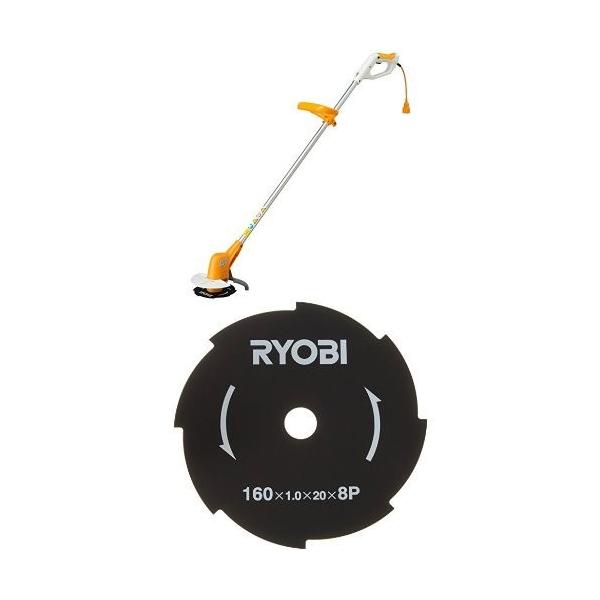 贈呈 リョービ Ryobi 刈払機 草刈機 金属8枚刃 セット 刈払機用 Ak 1800