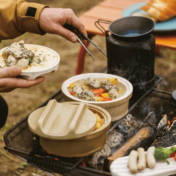 hime ハイム DONABE SKILLET 土鍋スキレット ソロセット m-and-agency_hime-donabe