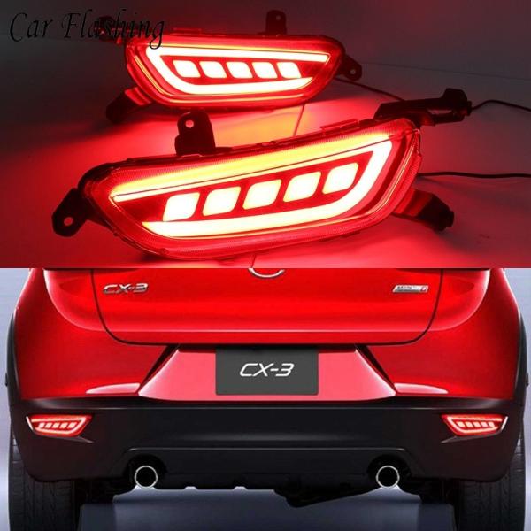 CX-3 カスタム パーツ リアフォグランプ リアリフレクター