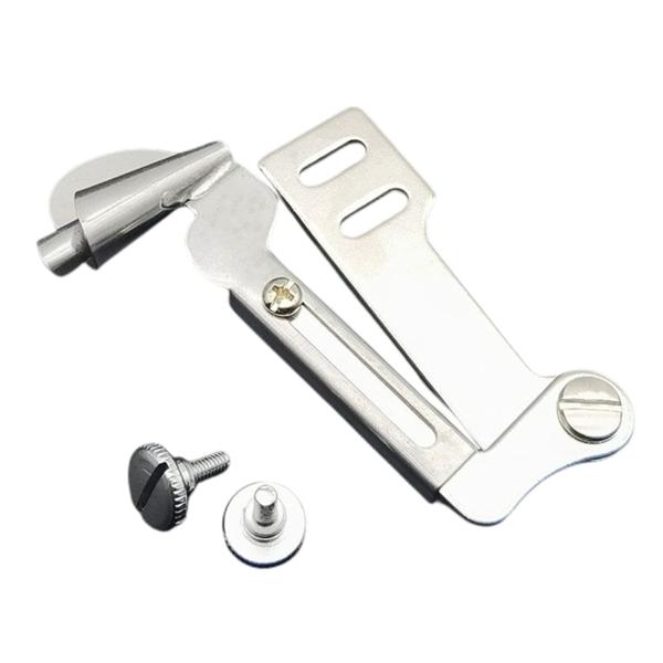 1、工業用・職業用ミシンで使用する、三つ巻きラッパ（三つ巻き押さえ）です。2、縫い始めや縫い割の部分を超える際などの対応が楽に出来ます，スムーズに回転、きれいに縫うことができます。三巻押さえよりもはるかにきれいに安定して縫えます。3、カーテ...