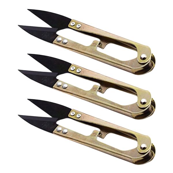 【糸切りはさみ】刃材質：ステンレス鋼,ハンドル：金属,サイズ：全長約105mm ,刃長約35mm, カラー：ゴールド/パープル.【鋭利、便利】この糸切りはさみは高品質の金属材料で製造されており、耐久性があり、鋭利で、細かい裁断時により便利な...