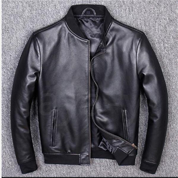超お得 タイト羊革メンズレザー ジャケット本革レザージャケット若者ショートファッション個性的スタジャン 春秋メンズジャケット Mpy 19 松崎彩ヤフー店 通販 Yahoo ショッピング
