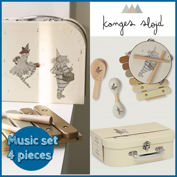 Konges Sloejd　コンゲススロイド ミュージックセット 楽天市場】Konges Sloejd コンゲススロイド おもちゃ