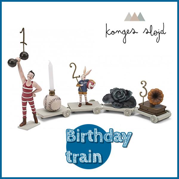 Konges Slojd (コンゲススロイド) バースデートレイン キャンドル