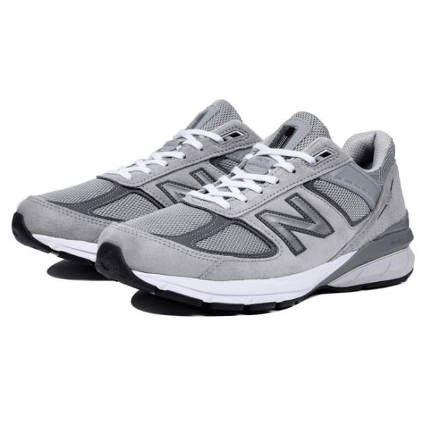 在庫処分・数量限定 NewBalance 990 v5 Grey 定価30800円 - スニーカー