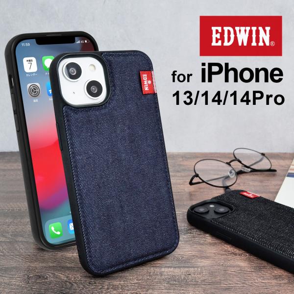 色: ブラック】【 EDWIN 正規品 】 iPhone14 Pro Max m