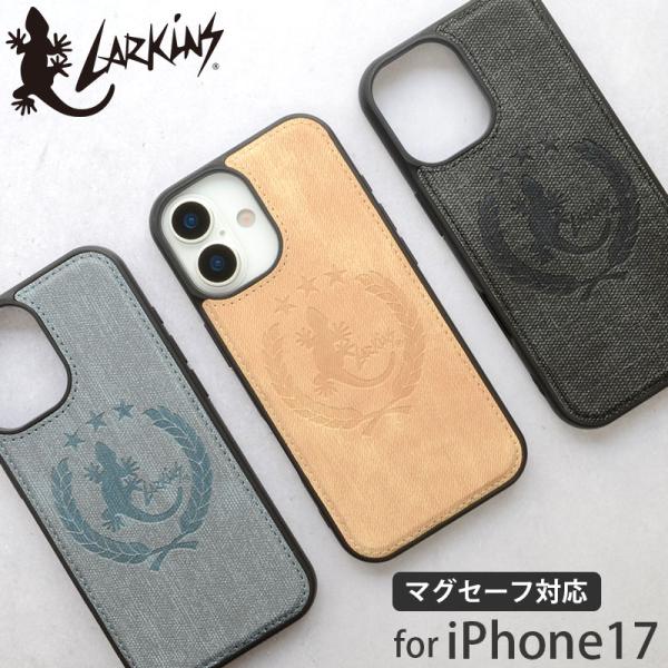 iPhone17 ケース LARKiNS ラーキンス アメリカ ストリート ブランド MagSafe付き背面 larkins スマホケース 背面 iPhone ケース