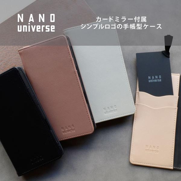 iPhone17 �P�[�X �蒠�^ �u�����h NANO universe �i�m�E���j�o�[�X iPhone17Pro �蒠 �P�[�X ���S �G�`�P�b�g�~���[�t�� �X�}�z�P�[�X �i�m���j�o�[�X nano ���� ���i�摜1