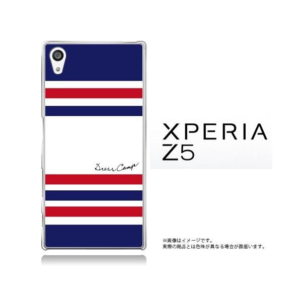 Xperia Z5 So 01h Sov32 501so Dresscamp ドレスキャンプ ボーダー クリアケース ブランド Z5 m えむちゃんねる 通販 Yahoo ショッピング