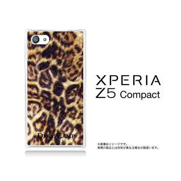 Xperia Z5 Compact So 02h Dresscamp ドレスキャンプ リアルレオパード クリアケース ブランド 豹柄 Z5c 712m えむちゃんねる 通販 Yahoo ショッピング