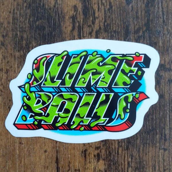 【ST-1078】Santa Cruz Skateboards sticker サンタクルーズ スケートボード ステッカー SLIME BALLS GREETINGS FROM SB